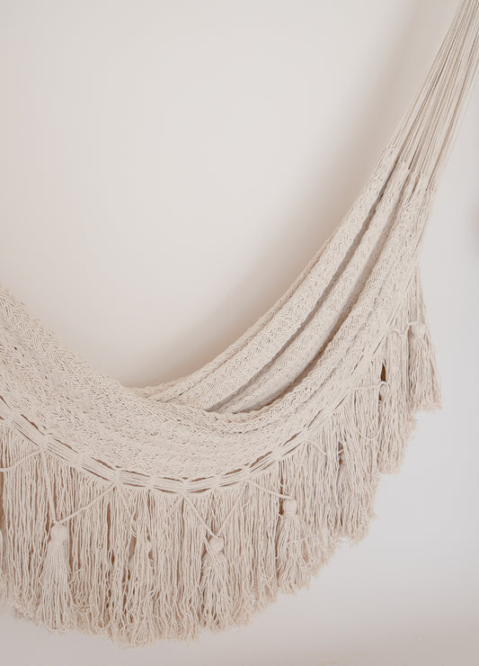 Fringed hammock