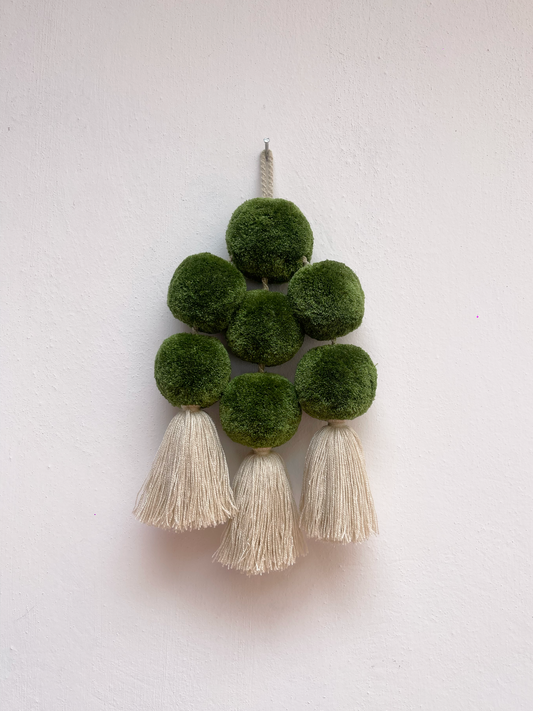 Pompom Decorativo para colgar